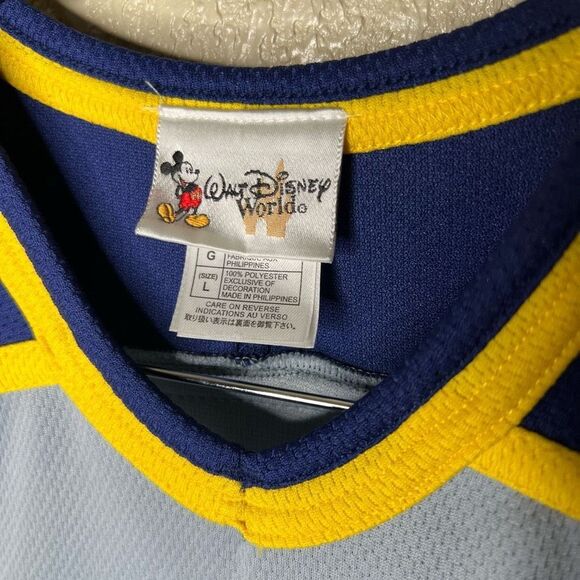Vintage Walt Disney World Kids Pluto Hockey Jersey Large - Picture 4 of 4